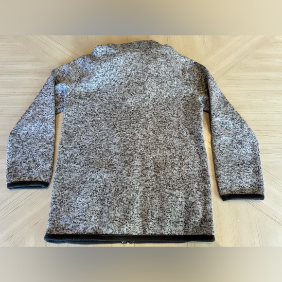 NWOT - Toddler Boy Jumping Beans® Grey/Black Sweaterfleece Zip Jacket - Size 3T - Picture 4 of 9